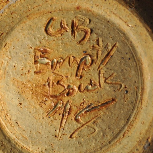 26 oz green 2018 empty bowls project artisan clay bowl (w1339) - Picture 9 of 9